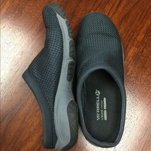 Merrell Slip-on Mules W9.5 Black